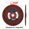 แผ่นเจียรเหล็ก KKM A24SBF27 230x6x22 (9")
