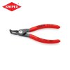 คีมหุบแหวน Precision ปากงอ ปลาย KNIPEX (5"/130 มม 0.9 มม/5"/130 มม 1.3 มม/7"/170 มม 1.8 มม) รุ่น K521-4821J01