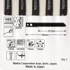 ใบเลื่อยจิ๊กซอ NO.1 MAKITA รุ่น MP000420 (5 ใบ/แพ็ค)