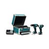 ชุดคอมโบสว่านกระแทก-ไขควงกระแทกไร้สาย MAKITA 12V รุ่น CLX228X1 (HP333DZ+TD110DZ)