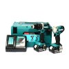 ชุดคอมโบเครื่องมือไฟฟ้าไร้สาย MAKITA 18V DHP484Z+DTD156Z แบต 3.0AHx2 รุ่น DLX2417J