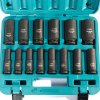 ชุดลูกบล๊อกลมยาว MAKITA 1/2" รุ่น MPB-52308 10-32 มม. 14 ชิ้น