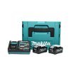 ชุดแบตเตอรี่+แท่นชาร์จ MAKITA 40V BL4040x2 + DC40RA + BOX