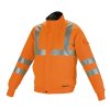 เสื้อแจ็คเก็ตพัดลมไร้สาย MAKITA 12/18V สีส้ม ไซส์ L รุ่น DFJ214CL