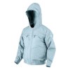 เสื้อแจ็คเก็ตพัดลมไร้สาย MAKITA แบบมีฮู้ด ผ้าโพลีเอสเตอร์ ไซส์ 3L รุ่น FJ203DZ3L