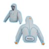 เสื้อแจ็คเก็ตพัดลมไร้สาย MAKITA แบบมีฮู้ด ผ้าโพลีเอสเตอร์ ไซส์ 3L รุ่น FJ203DZ3L