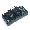 แท่นชาร์จแบตเตอรี่ MAKITA 40V MAX ชาร์จคู่ รุ่น DC40RB