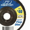 กระดาษทรายซ้อน (หลังแข็ง) MARATHON รุ่น M314-0010 ขนาด 4 นิ้ว #40-#320