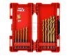 ชุดดอกเจาะเหล็กไทเทเนี่ยม MILWAUKEE Red Hex HSS-G Titanium (10ดอก) รุ่น 48-89-4859