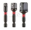 ชุดอะแดปเตอร์หัวบล็อก MILWAUKEE 1/4", 3/8", 1/2" แกนหกเหลี่ยม รุ่น 48-32-5033
