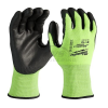 ถุงมือกันบาดสะท้อนแสง MILWAUKEE Cut Level 3 Hi-Vis M รุ่น 48-73-8931