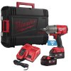 บล็อกกระแทกไร้สาย MILWAUKEE 18 โวลต์ 3/4" แบตเตอรี่ 5 แอมป์อาว 2 ก้อน รุ่น M18ONEFHIWF34-502X