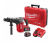 สว่านโรตารี่ไร้สาย MILWAUKEE 18 โวลต์ 5 กก. SDS Max แบตเตอรี่ 9 แอมป์อาว 2 ก้อน รุ่น M18CHM-902C