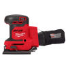 เครื่องขัดกระดาษทรายแบบสี่เหลี่ยมไร้สาย MILWAUKEE 18 โวลต์ รุ่น M18BQSS-0APJ