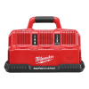 แท่นชาร์จแบตเตอรี่ MILWAUKEE 12-18 โวลต์ แบบชาร์จเร็ว 6 ช่อง รุ่น M12-18C3