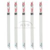 ใบเลื่อยซอว์ซอลตัดเหล็ก MILWAUKEE 12" TORCH Thin Kerf Ice Hardened 18 TPI (5 ใบ) รุ่น 48-00-4189