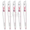 ใบเลื่อยซอว์ซอลตัดไม้ MILWAUKEE 9" Thin Kerf 5 TPI (5 ใบ) รุ่น 48-00-5036