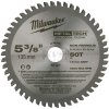 ใบเลื่อยวงเดือนตัดเหล็ก MILWAUKEE 5 3/8" (135 มม.) 50 ฟัน รุ่น 48-40-4075