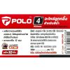 อะไหล่ลูกกลิ้งทาสีน้ำ POLO รุ่น P561-2765 ขนาด 4 นิ้ว ขนยาว (10 ชิ้น/แพ็ค)