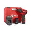 สว่านกระแทกไร้สาย POLO 16.8V 55Nm 2.0Ah*2 รุ่น PID161A2