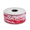 โซ่พลาสติกกั้นเขต ยาว 25 M สีขาว-แดง สีเหลือง-ดำ POLO รุ่น P591-0050