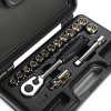 ชุดลูกบ็อก 12 เหลี่ยม STANLEY 1/2 นิ้ว 16 ชิ้น (8-24 มม.) รุ่น 89-092
