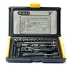 ชุดลูกบ็อก 6 เหลี่ยม STANLEY 1/4 นิ้ว 35 ชิ้น (4-14 มม.) รุ่น 89-033
