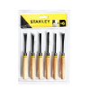 ชุดสิ่วแกะสลักไม้ STANLEY 6 ชิ้น รุ่น 16-120