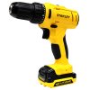 สว่านไร้สาย Stanley 12V แบตเตอรี่ 1.5 Ah พร้อมชุดดอกสว่าน 16 ชิ้น รุ่น SCD121S2KA-B1
