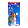 กาวอีพ็อกซี่ 2 หลอด สีใส สูตรใหม่ แถมกาวตราช้าง V TECH รุ่น VT-143BP