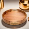 ROUND OTTOMAN TRAY