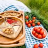 4-PIECE AXEL GLASS APPETIZER TRAY