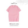 เสื้อยืดคอกลมสีพื้น Unisex สีบรัชออน