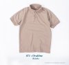 เสื้อโปโลคอปกแขนสั้น สีโอวัลติน