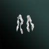 Amphitrite Collection Srichalalai 2 Earrings Silver 99.9