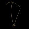 Origami Crane Necklace Silver 99.9 RICH GOLD 18k Gold Plated Silver