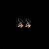 Ta-Pian Fish Earrings size S Silver 99.9 ROSE GOLD 18k Gold Plated Silver