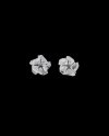 Soft Gardenia earrings Silver 99.9