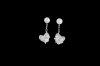 Moonlight earrings Silver 99.9