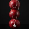 Shannta "Hidden Glow" 99.9% Fine Silver Folded Star Necklace | A Keepsake of Memories & Good Luck