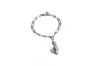 Knot Alphabet Bracelet Silver 99.99 / J /