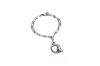 Knot Alphabet Bracelet Silver 99.99 / Q /