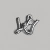 Knot Alphabet Pendant Silver 99.99 / W /
