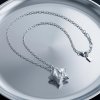 Shannta "Hidden Glow" 99.9% Fine Silver Folded Star Necklace | A Keepsake of Memories & Good Luck