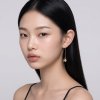 Ta-Pian Fish Dangle Earrings size S Silver 99.9 ROSE GOLD 18k Gold Plated Silver