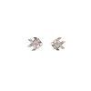 Ta-Pian pure silver 99.9 stud earrings