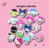 Cutie Kitty & Friends AC 027-AC 042 Acrylic charm / Complete workpiece