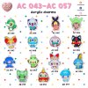 Pokemon AC 043-057 Acrylic charm / Complete workpiece