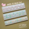 AM 10, AM 11, AM 12 Mold  / Height 0.7-1 cm Thickness 2 mm / UV Resin Mold / Alphabet Mold / Silicone Mold