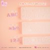 AM 53, AM 54, AM 55 Mold  / UV Resin Mold / Height 0.7-1 cm Thickness 2 mm / Alphabet and Number Mold / Silicone Mold